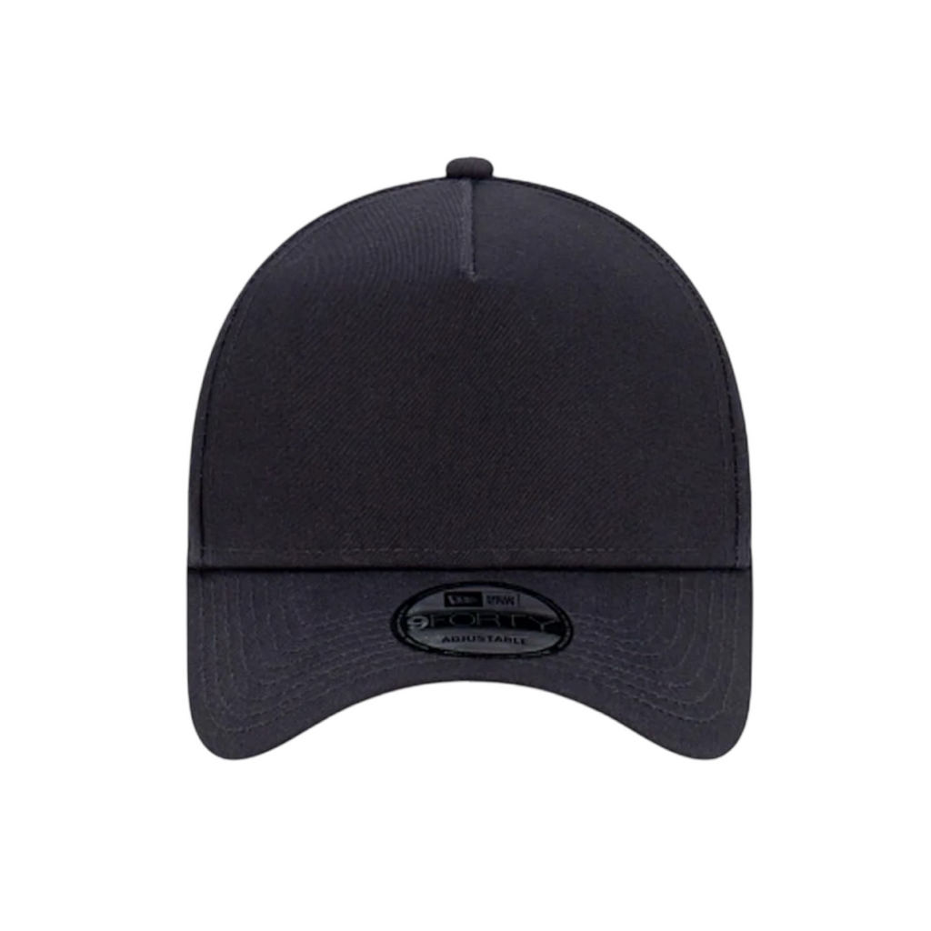 New Era 940 A-Frame Blank Cap Navy Snapback