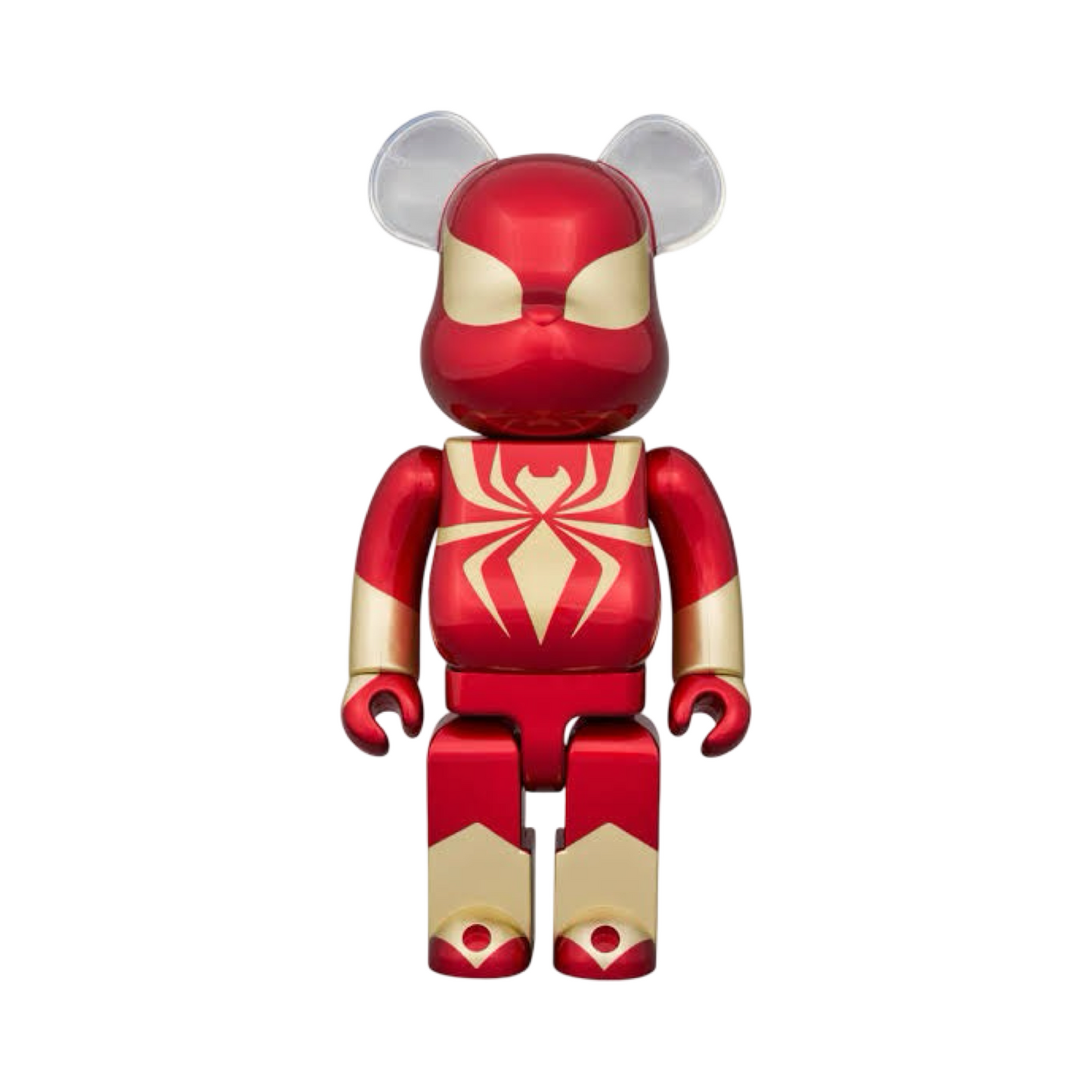 Bearbrick 400% The Amazing Spider-Man Red Gold