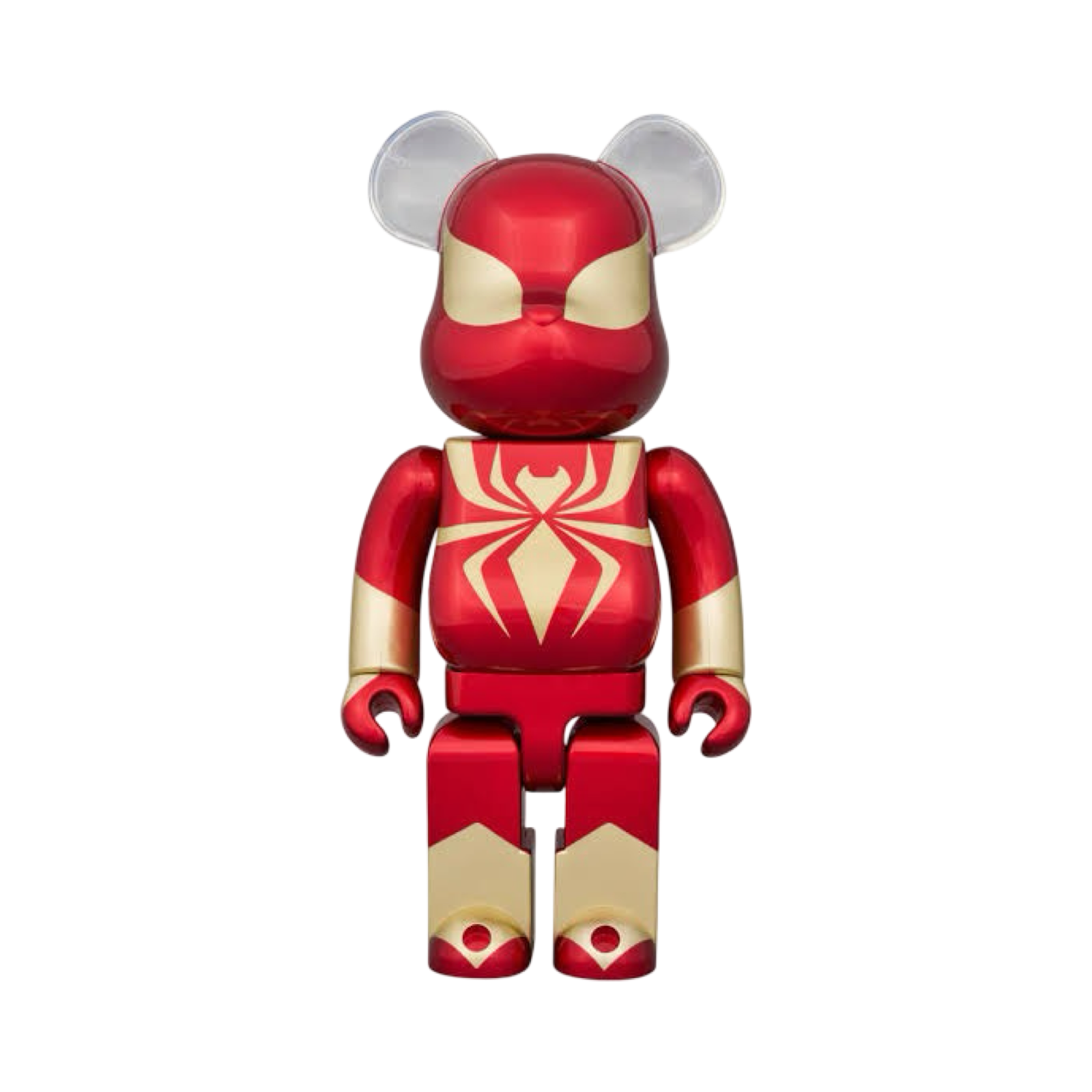Bearbrick 400% The Amazing Spider-Man Red Gold