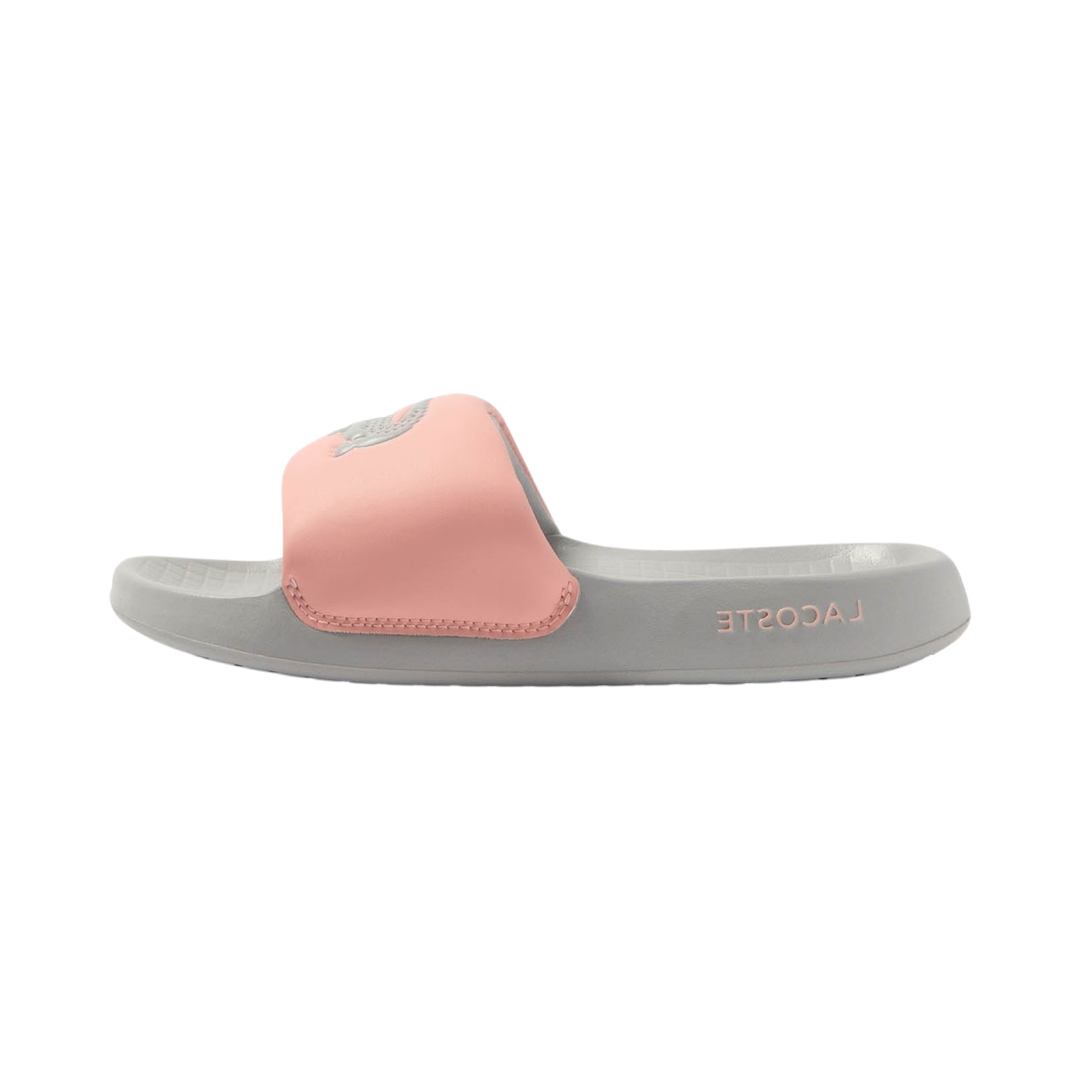 Women's Lacoste Serve Slide 1.0 Light Grey Pink
