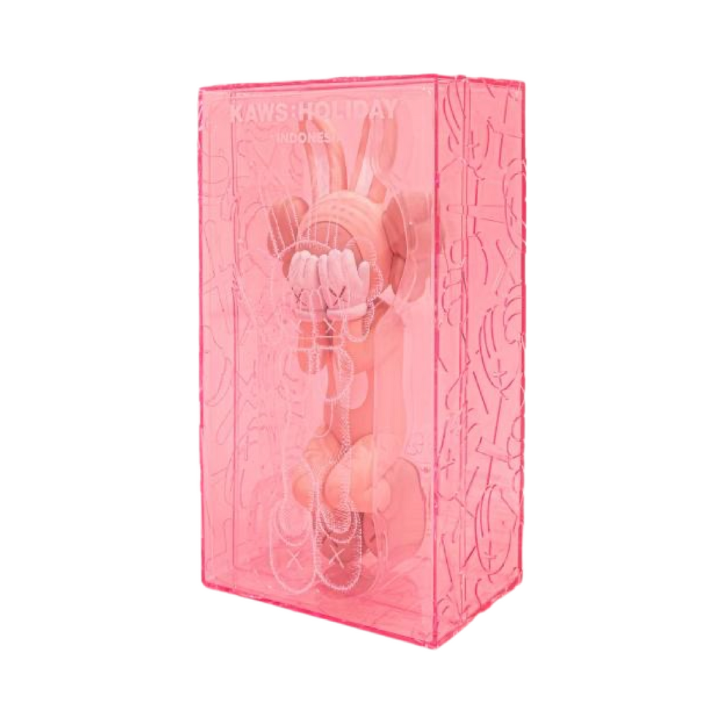 KAWS Holiday Indonesia Figure Pink
