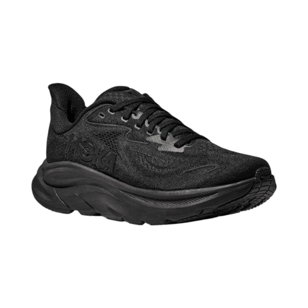 Men's Hoka Clifton 10 D Width Black Black