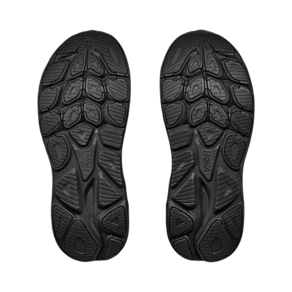 Men's Hoka Clifton 10 D Width Black Black