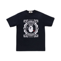 A Bathing Ape Bape Japanese Motif Tee Navy