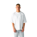 Shaka Wear Max Heavyweight Drop Shoulder Tee White