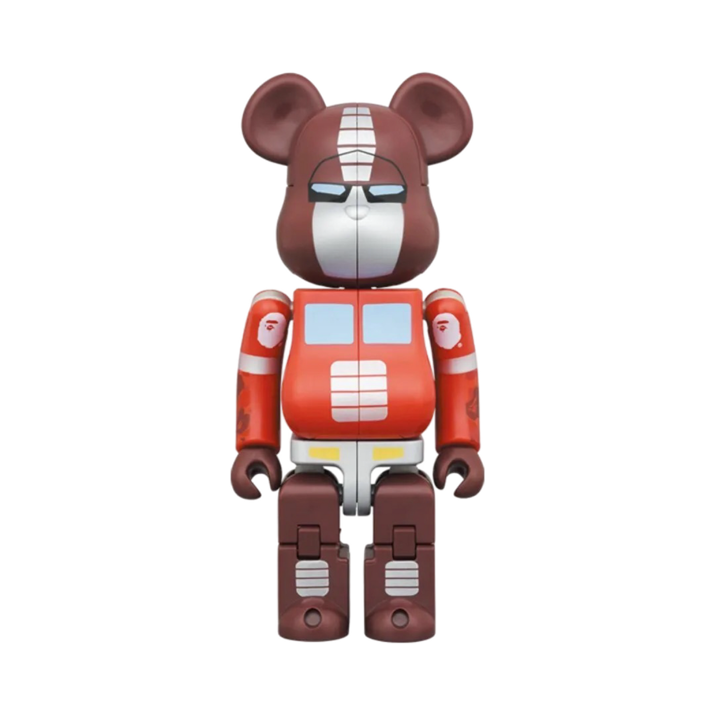 Bearbrick x Transformers Optimus Prime x Bape 200% Red