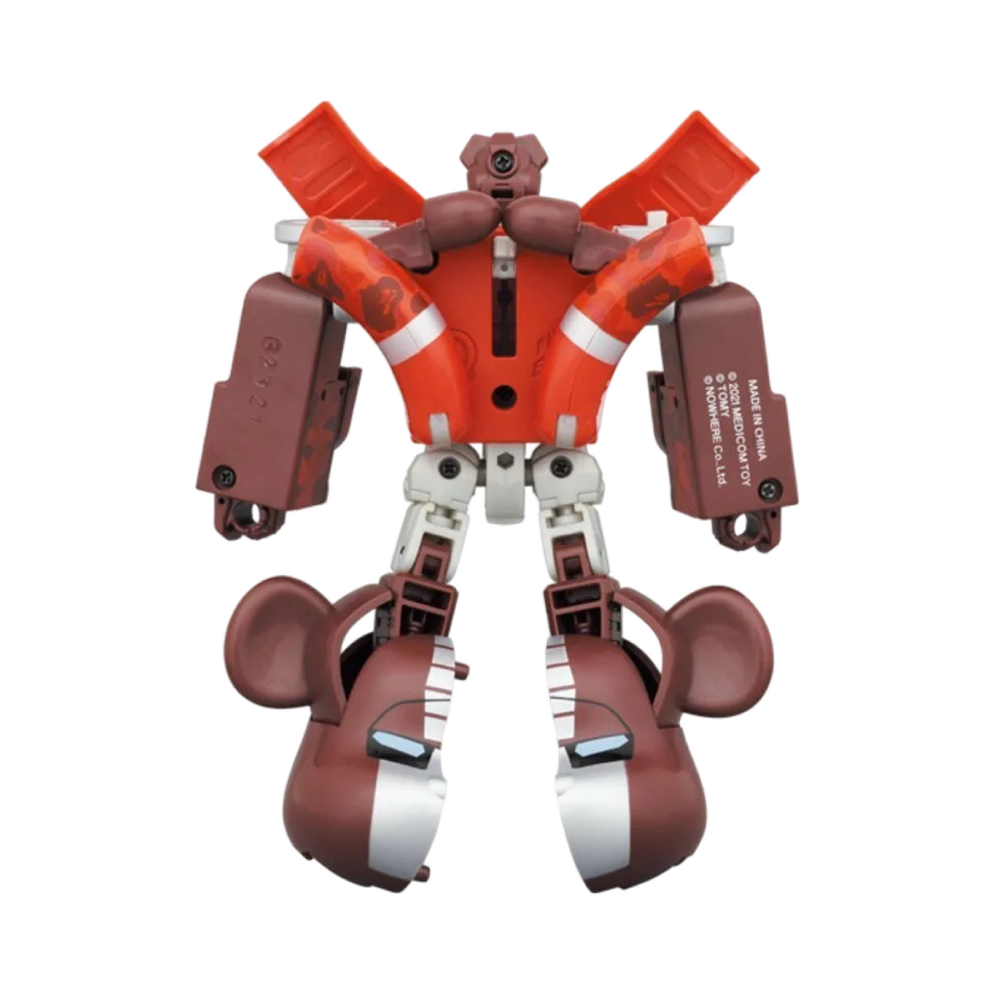 Bearbrick x Transformers Optimus Prime x Bape 200% Red