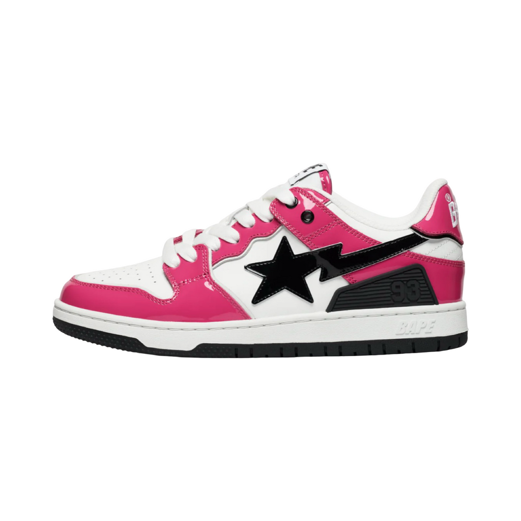 Bape Sk8 Sta #2 Pink Black White