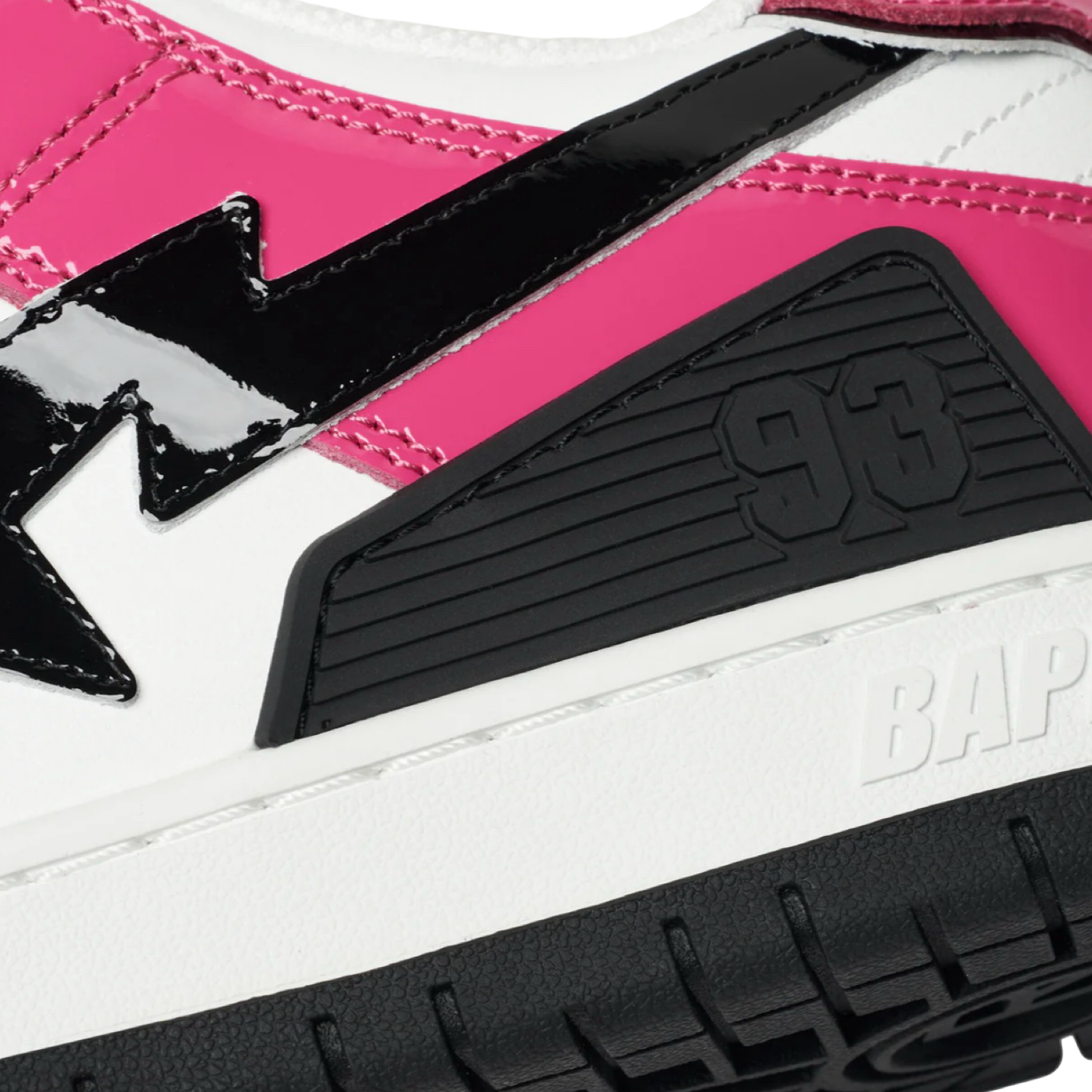 Bape Sk8 Sta #2 Pink Black White
