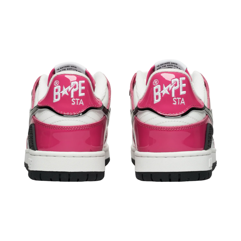 Bape Sk8 Sta #2 Pink Black White
