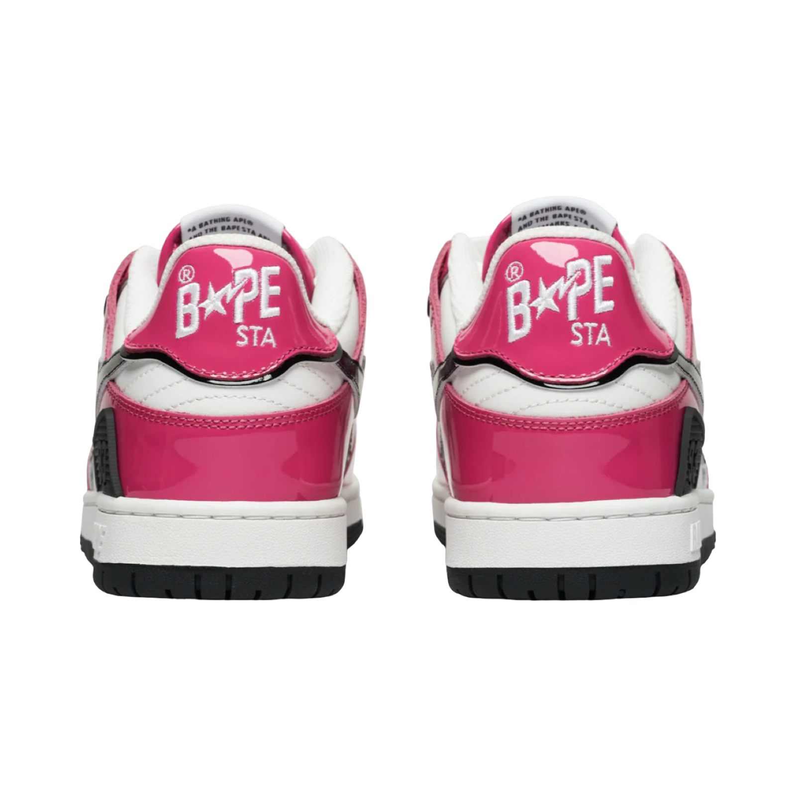 Bape Sk8 Sta #2 Pink Black White