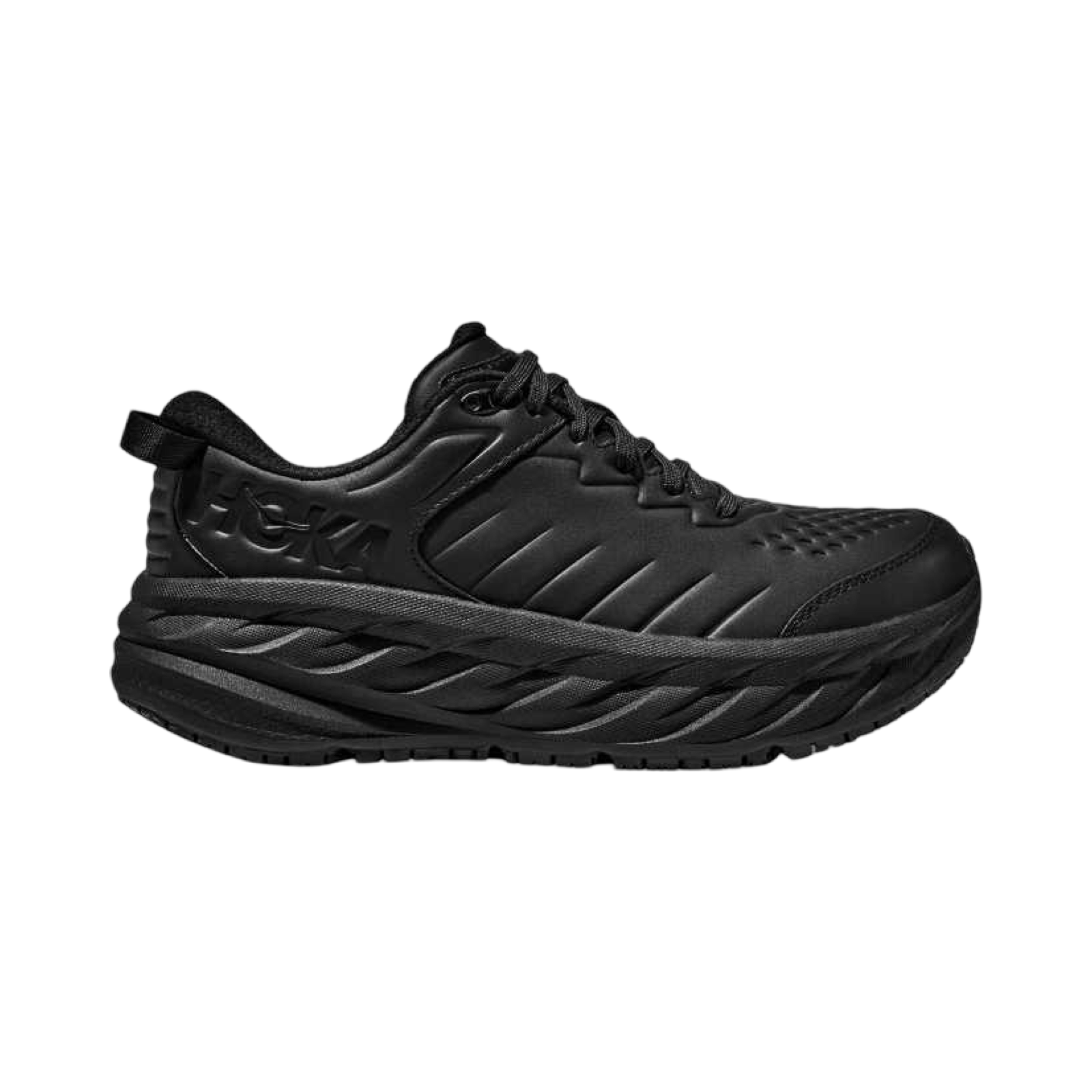 Women's Hoka Bondi SR D Width Black Black