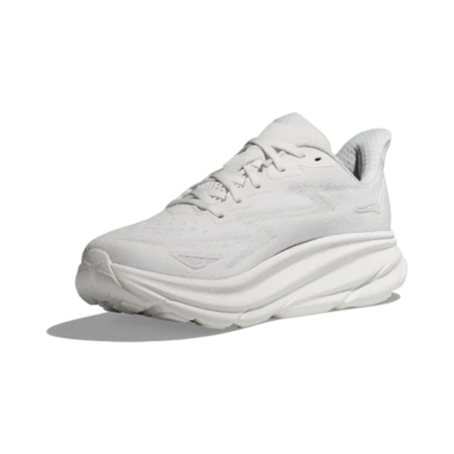 Men's Hoka Clifton 9 D Width White White