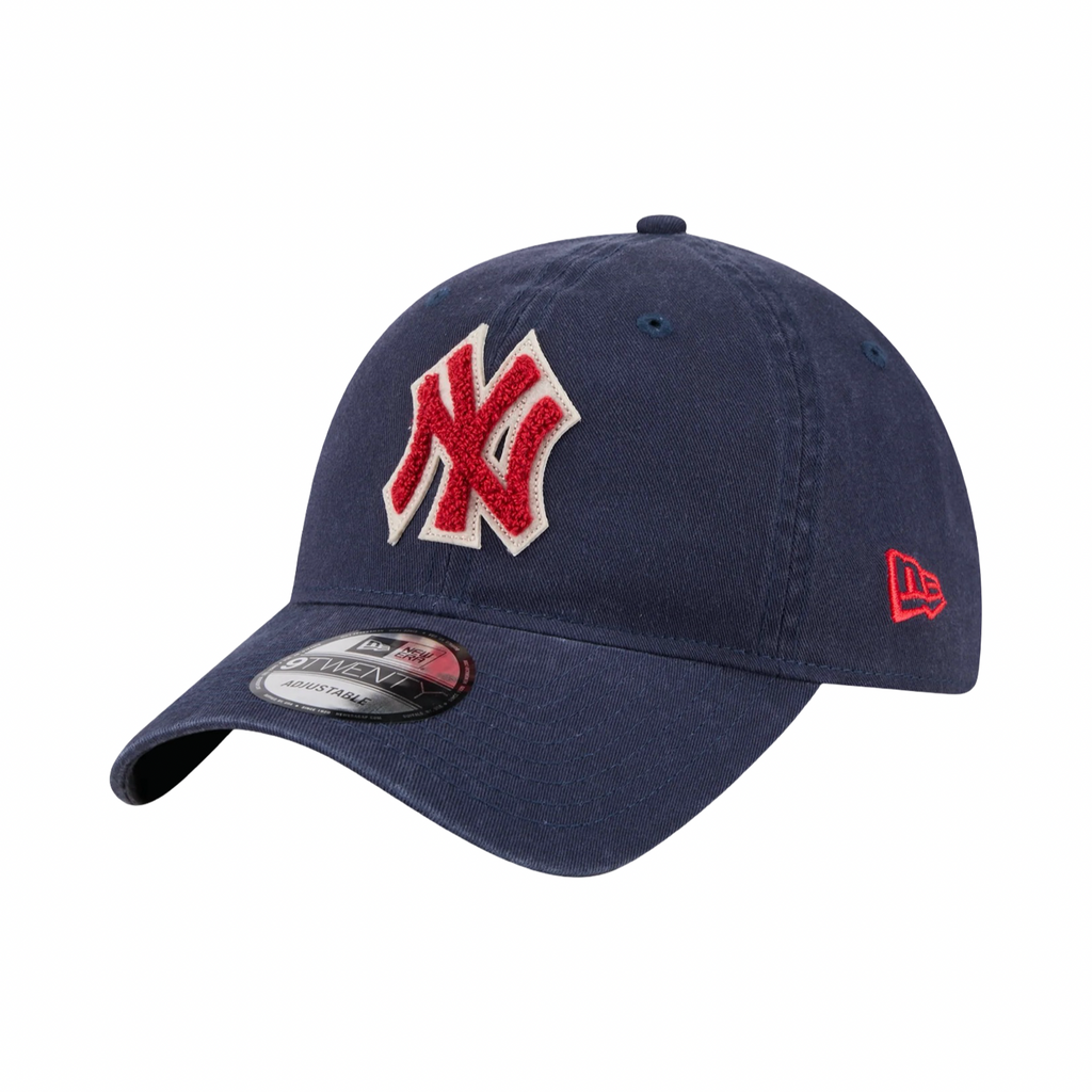 New Era 920 Pre Curved Boucle New York Yankees Navy Red Cap