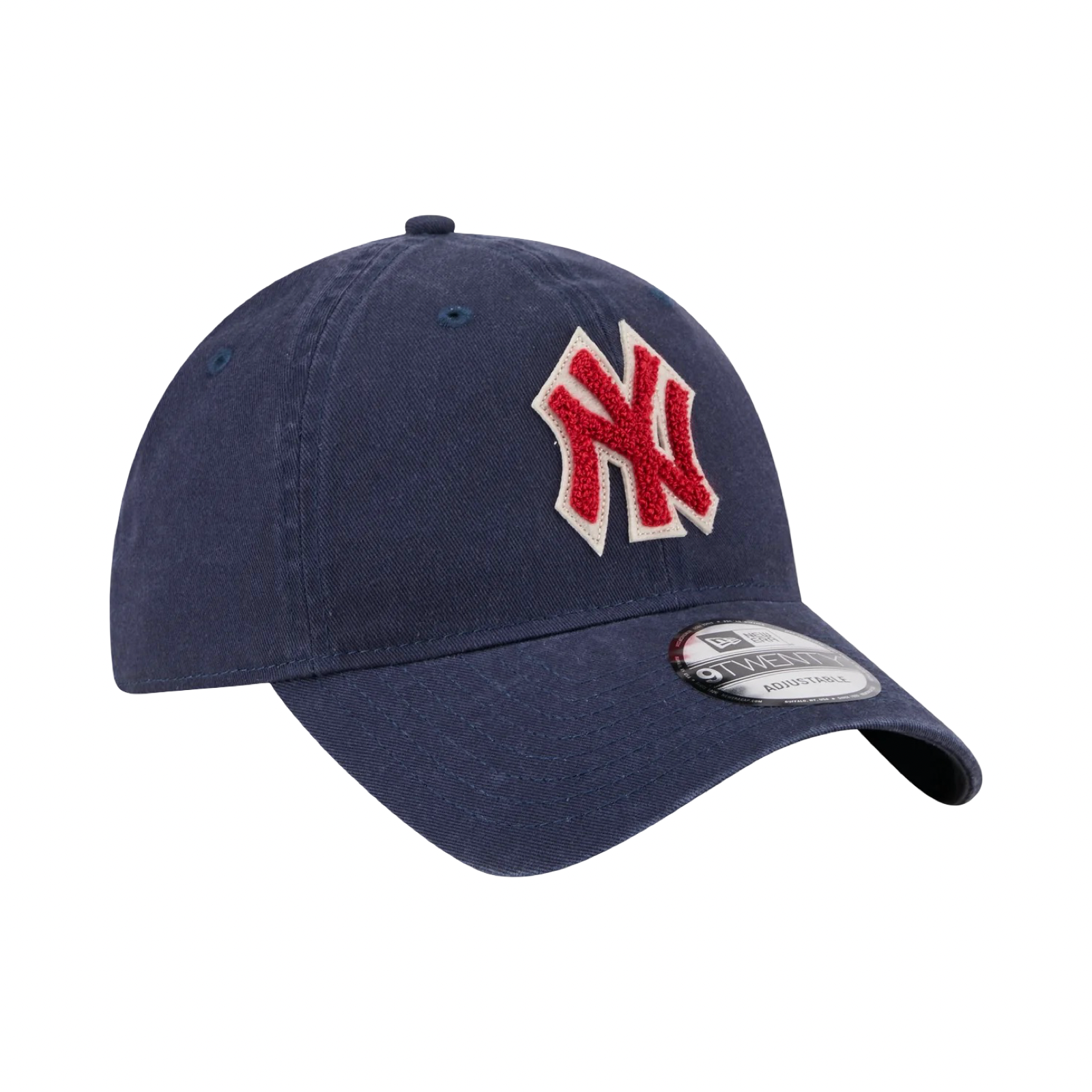 New Era 920 Pre Curved Boucle New York Yankees Navy Red Cap
