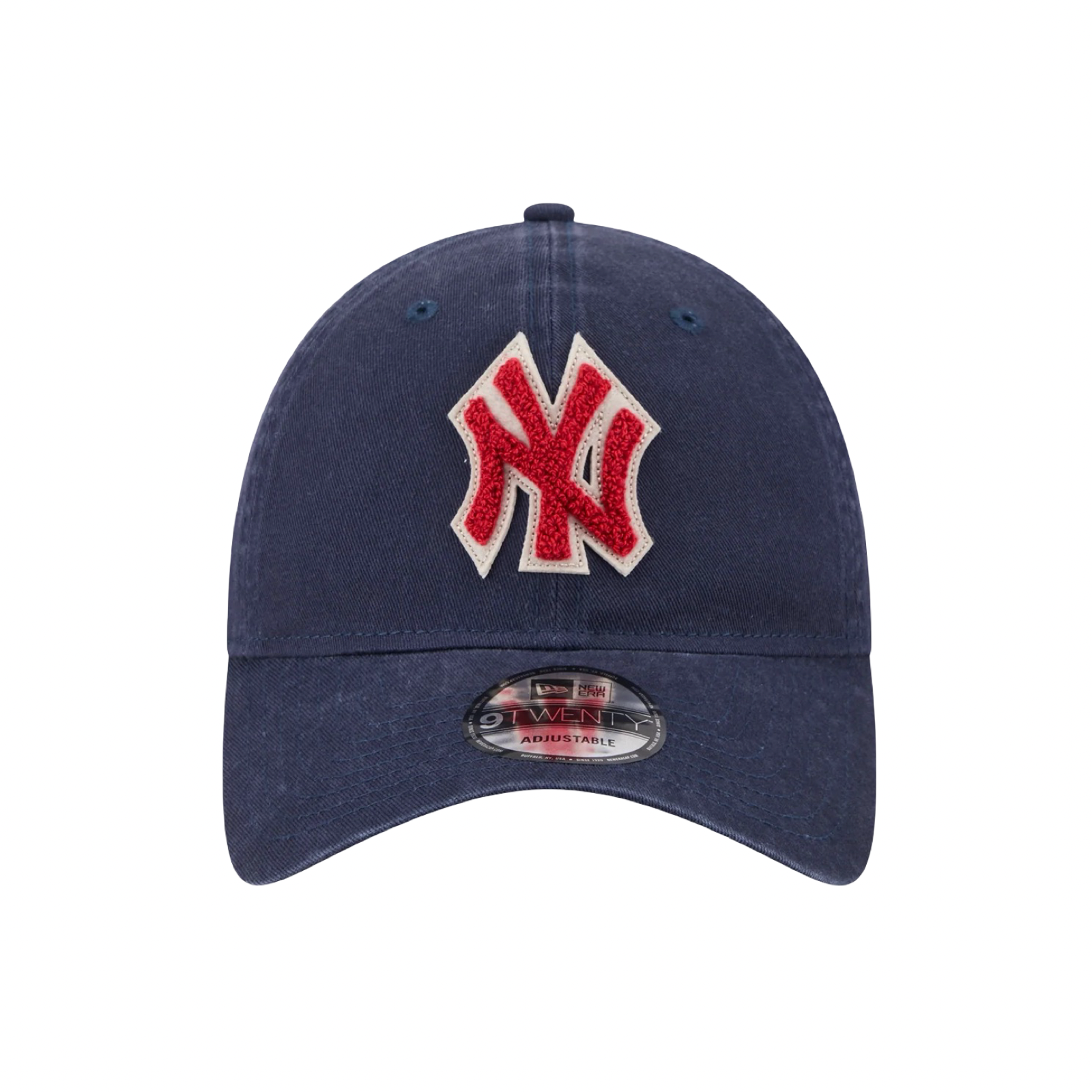 New Era 920 Pre Curved Boucle New York Yankees Navy Red Cap