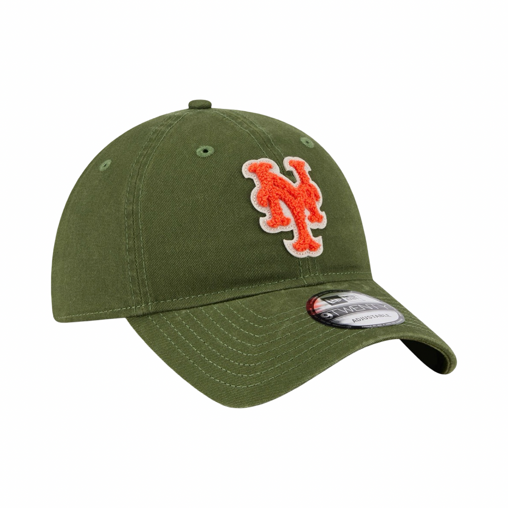 New Era 920 Pre Curved Boucle New York Mets Green Orange Cap