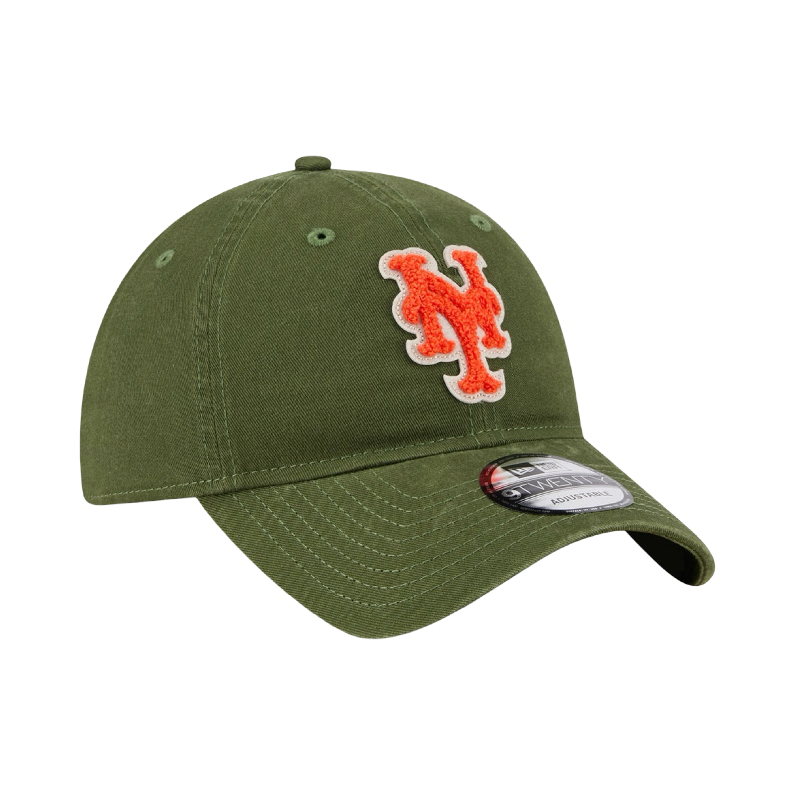 New Era 920 Pre Curved Boucle New York Mets Green Orange Cap