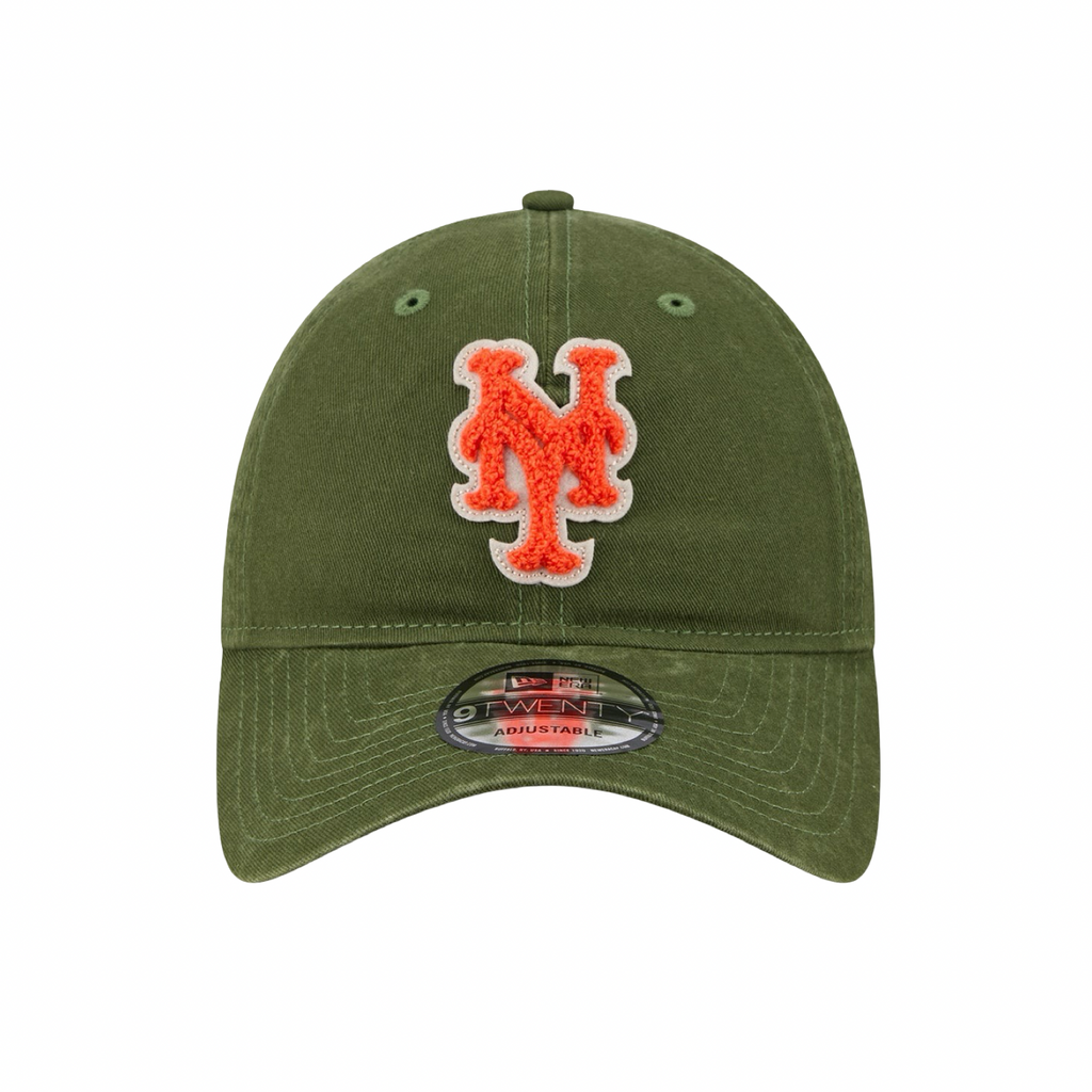 New Era 920 Pre Curved Boucle New York Mets Green Orange Cap