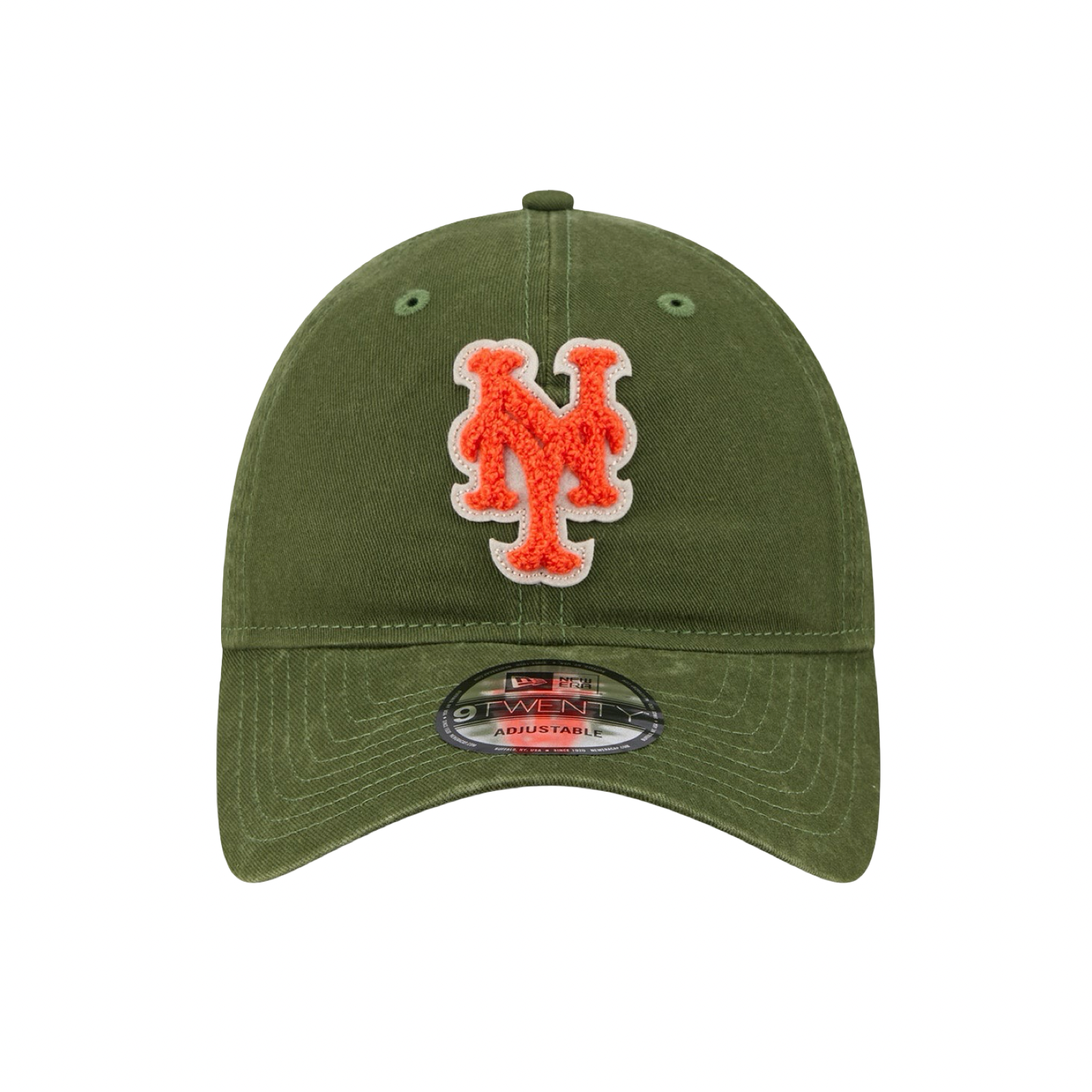 New Era 920 Pre Curved Boucle New York Mets Green Orange Cap