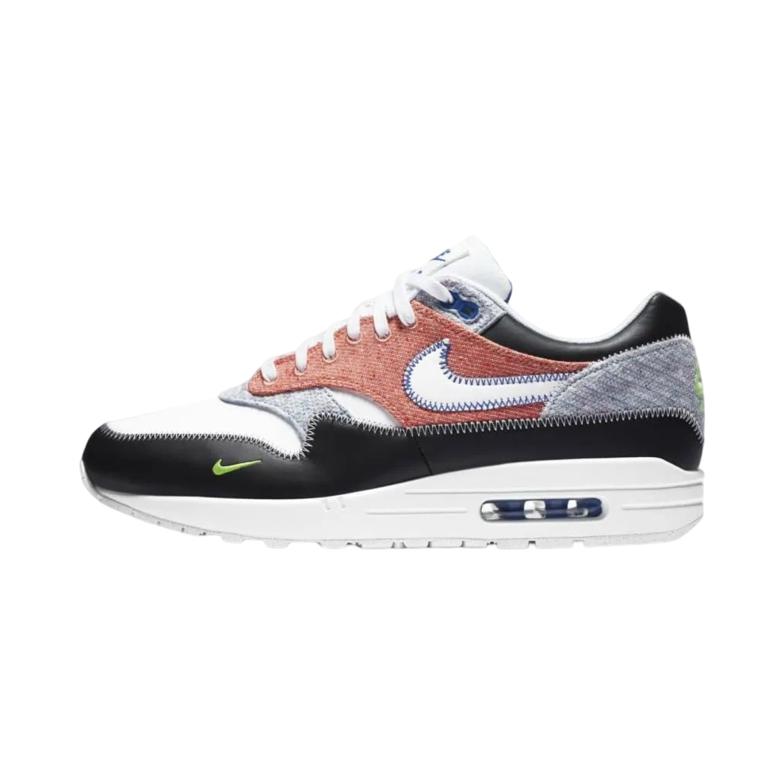 Air Max 1 White Game Royal Black CT1643-100