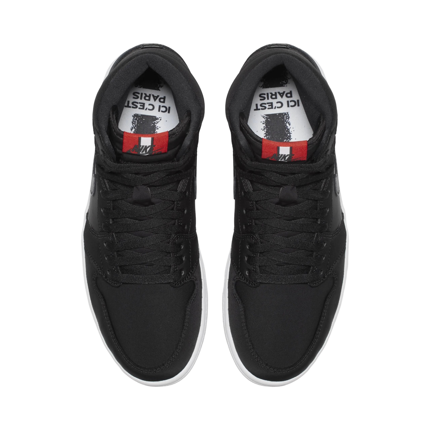 Air Jordan 1 Retro High Paris Saint Germain Black White Challenge Red