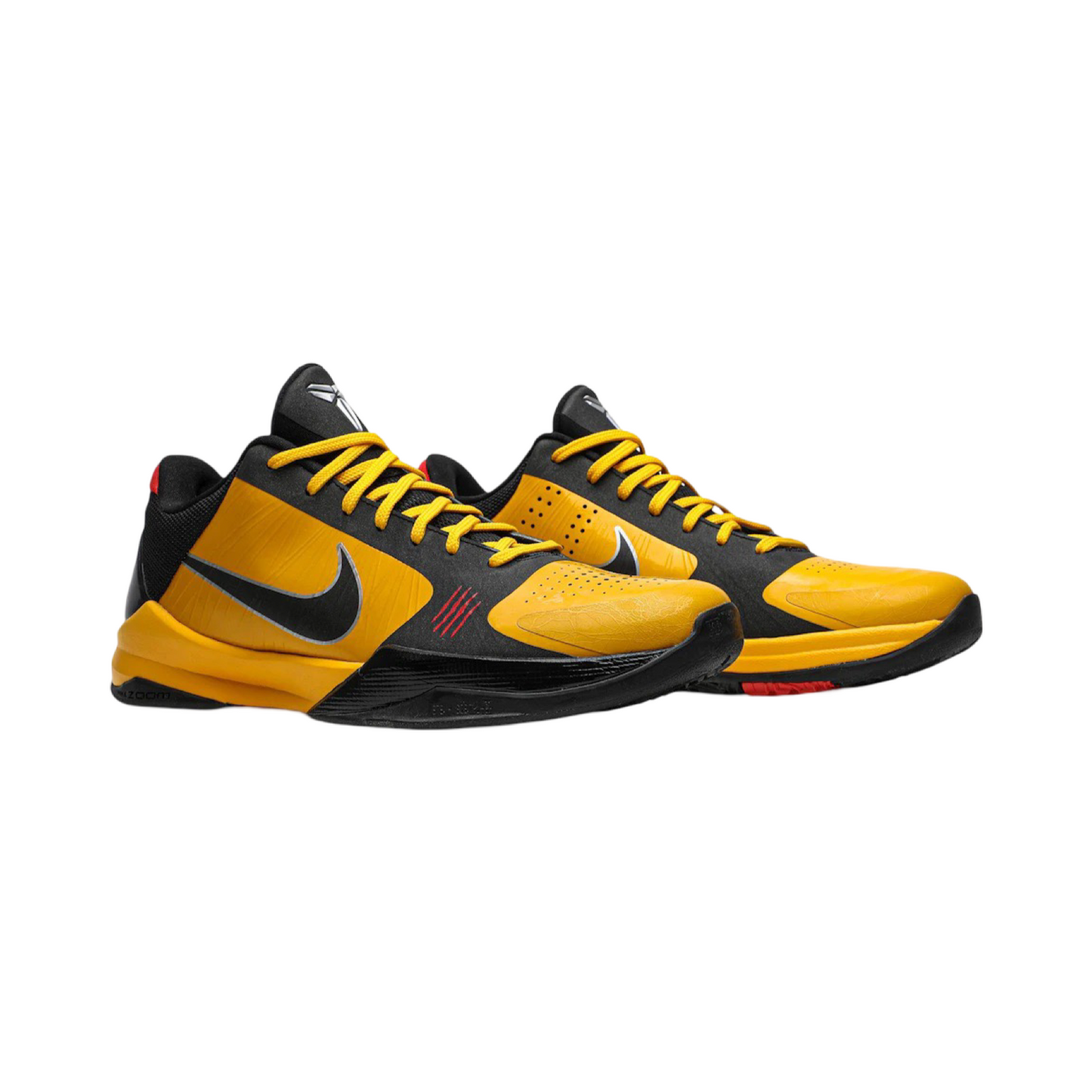 Nike Kobe 5 Protro Bruce Lee Yellow Del Sol Black Metallic Silver 2010