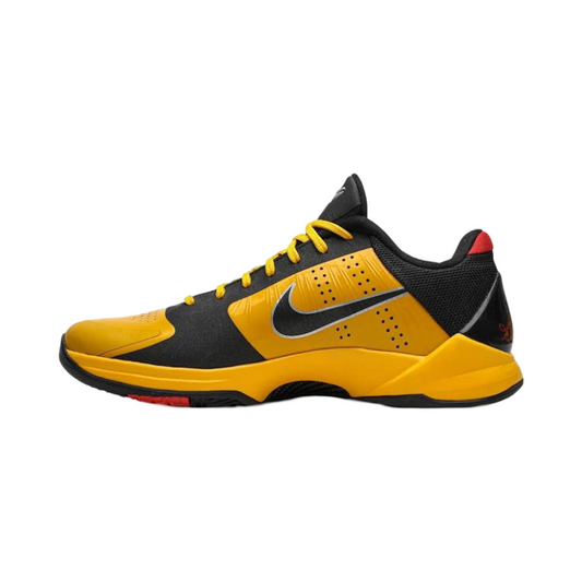 Nike Kobe 5 Protro Bruce Lee Yellow Del Sol Black Metallic Silver 2010