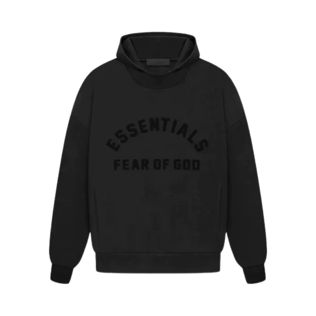 Fear of God Essentials Pullover Hoodie Jet Black