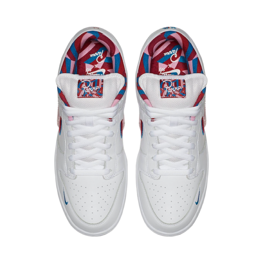 Nike SB Dunk Low Parra White Red Pink