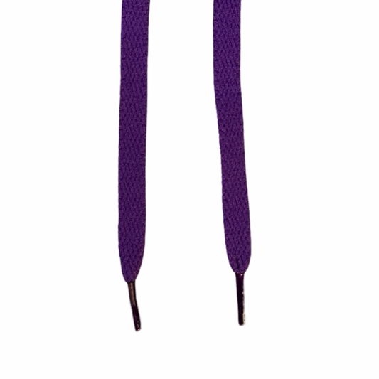 Solemate Laces Standard Flat Court Purple 110cm