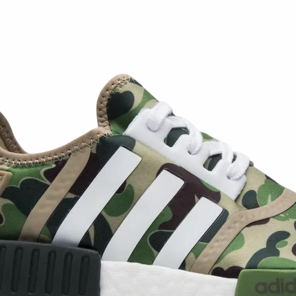 Adidas NMD R1 Bape Olive Camo