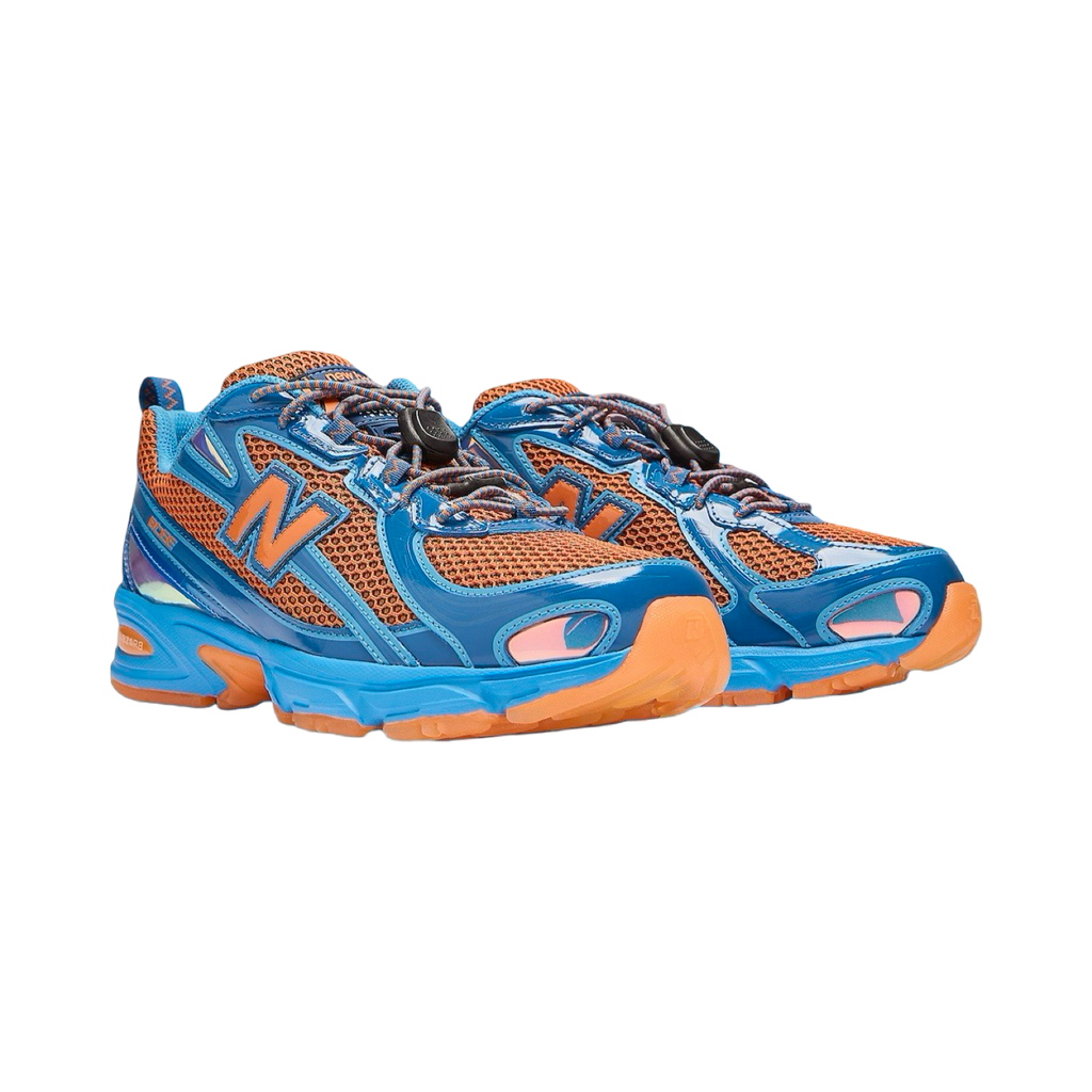 New Balance 740v2 Aminé Benson Tech  Snorkel Blue Persimmon Orange