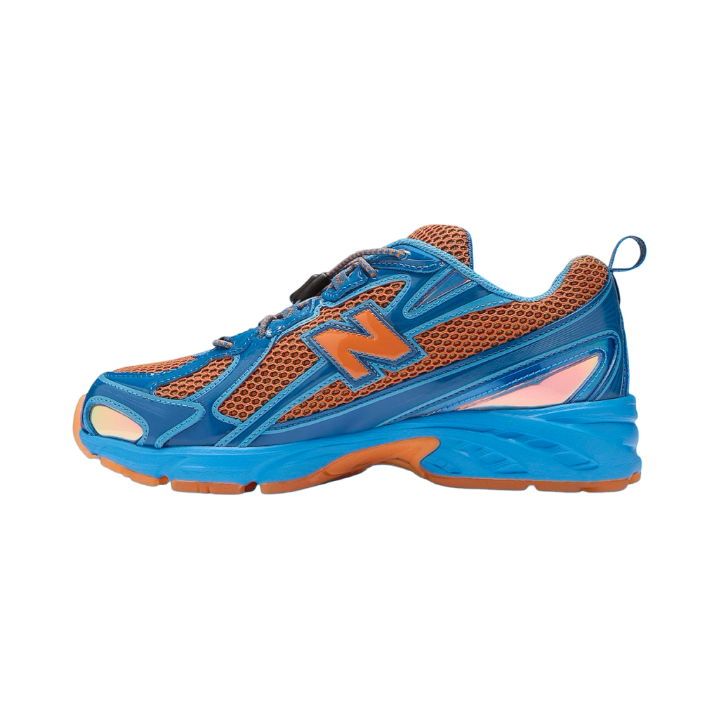 New Balance 740v2 Aminé Benson Tech  Snorkel Blue Persimmon Orange