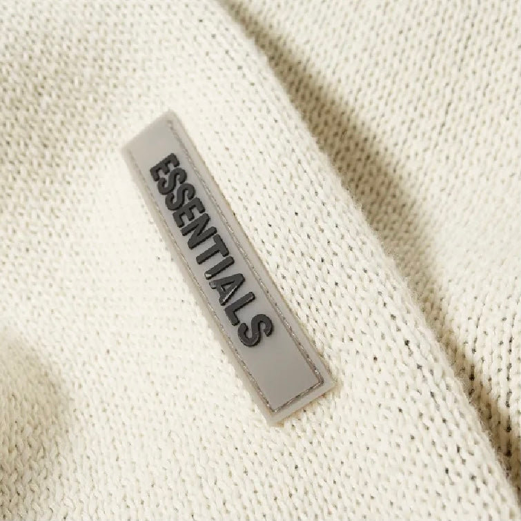Fear Of God Essentials Knit Cream Sweater SS21