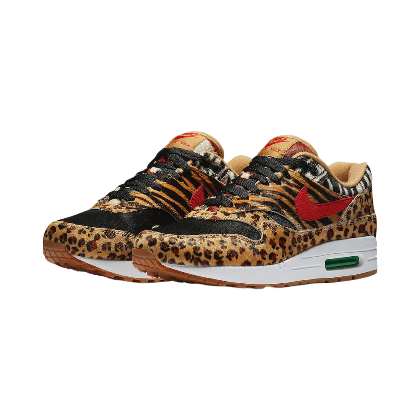 Air Max 1 'Atmos Animal Pack 2.0' Wheat Sport Red Bison