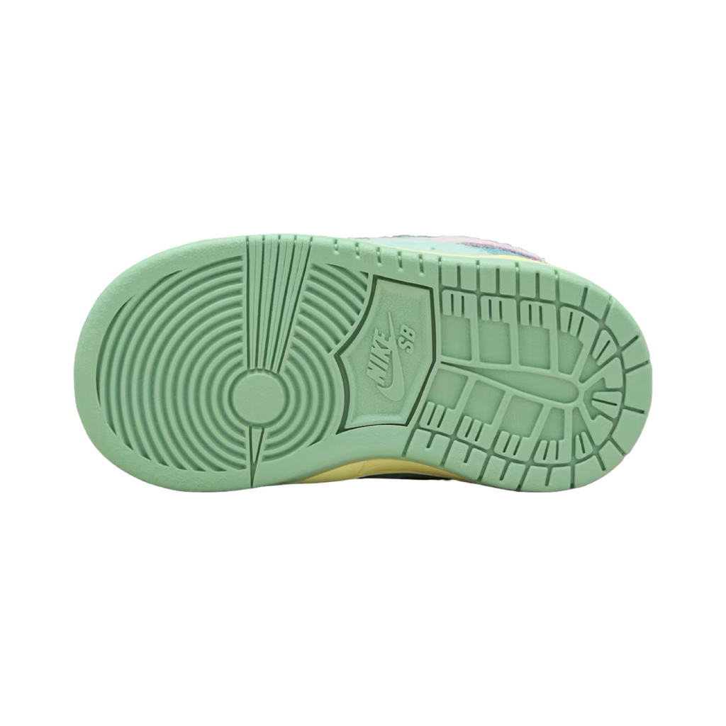 Toddler Nike SB Verde Dunk Low Pro Blue Gaze Arctic Pink