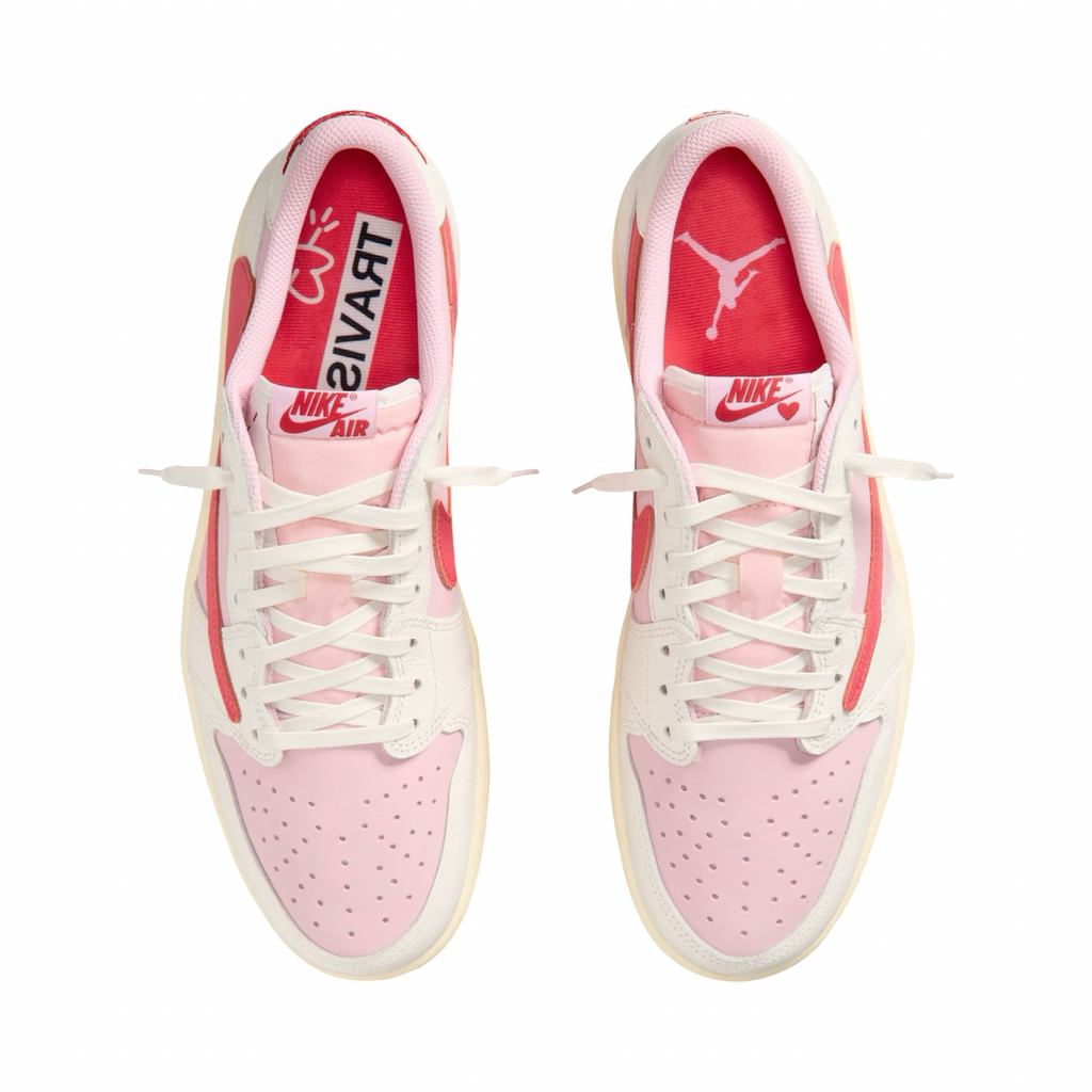 Travis Scott x Air Jordan 1 Retro Low OG SP Tropical Pink IQ7604-101