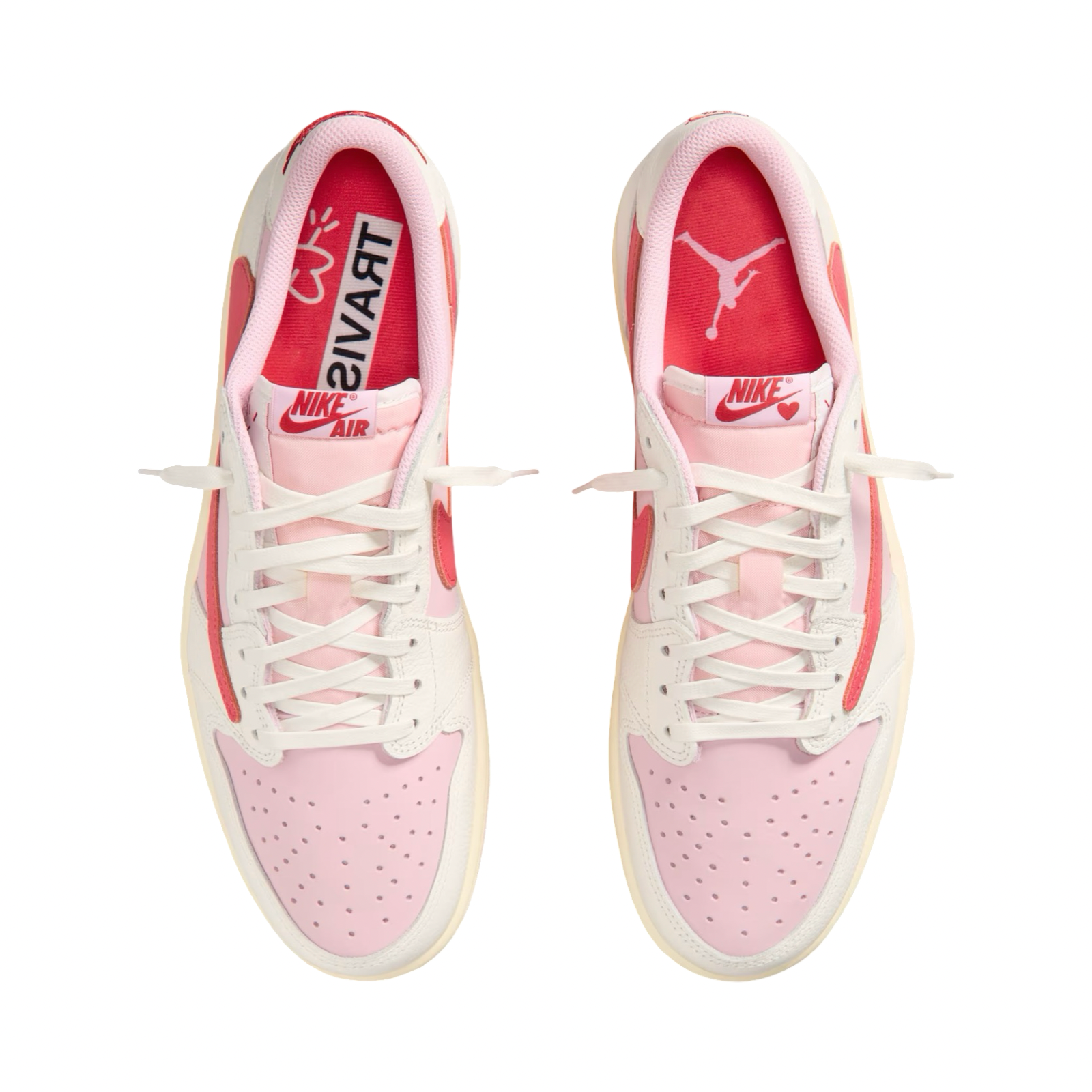 Travis Scott x Air Jordan 1 Retro Low OG SP Tropical Pink IQ7604-101