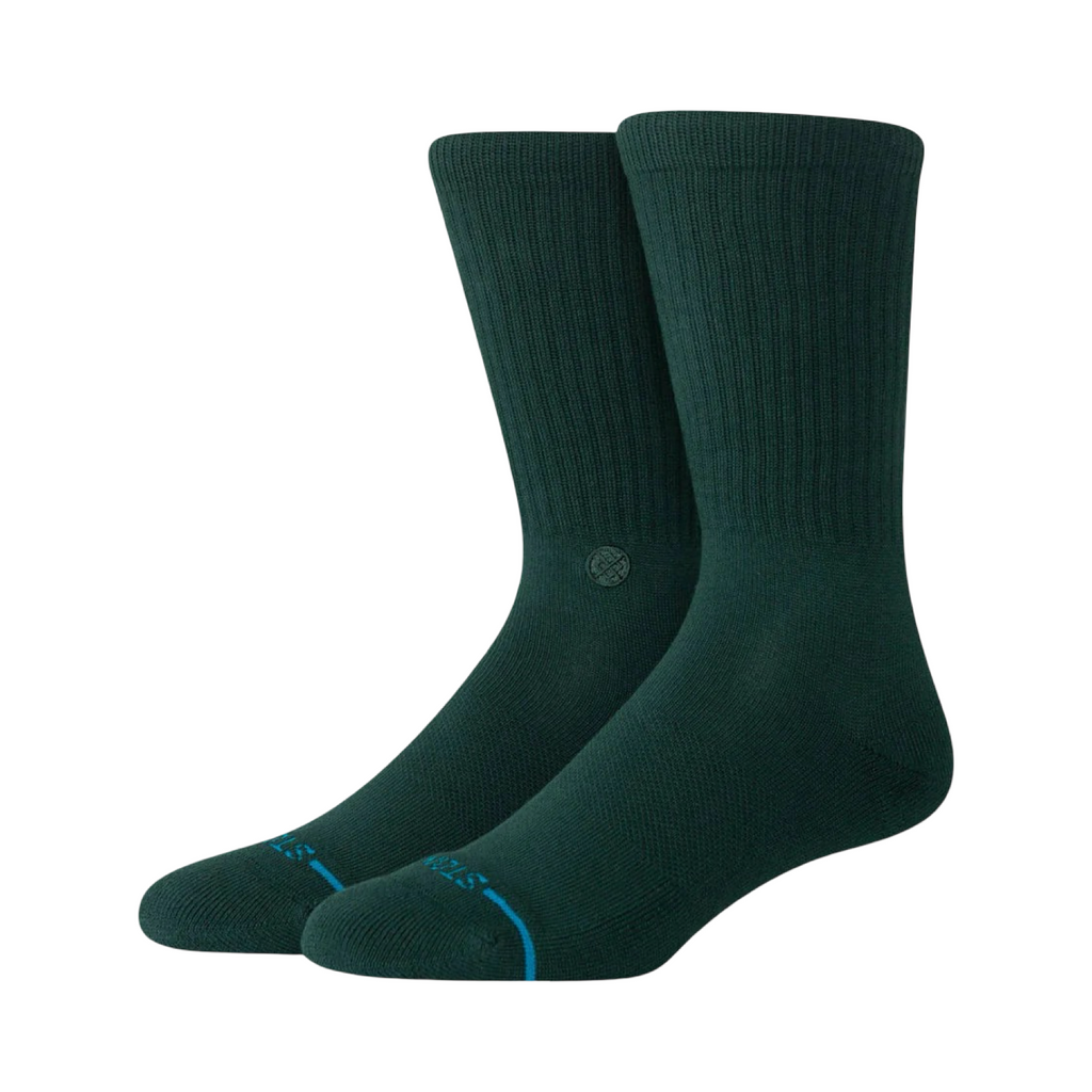 Stance Icon Pine Green Crew Socks