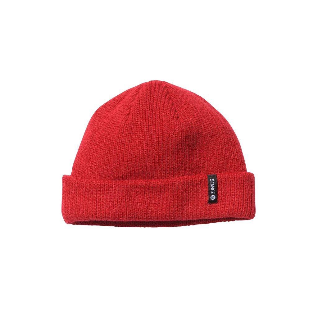 Stance Icon 2 Shallow Beanie Red