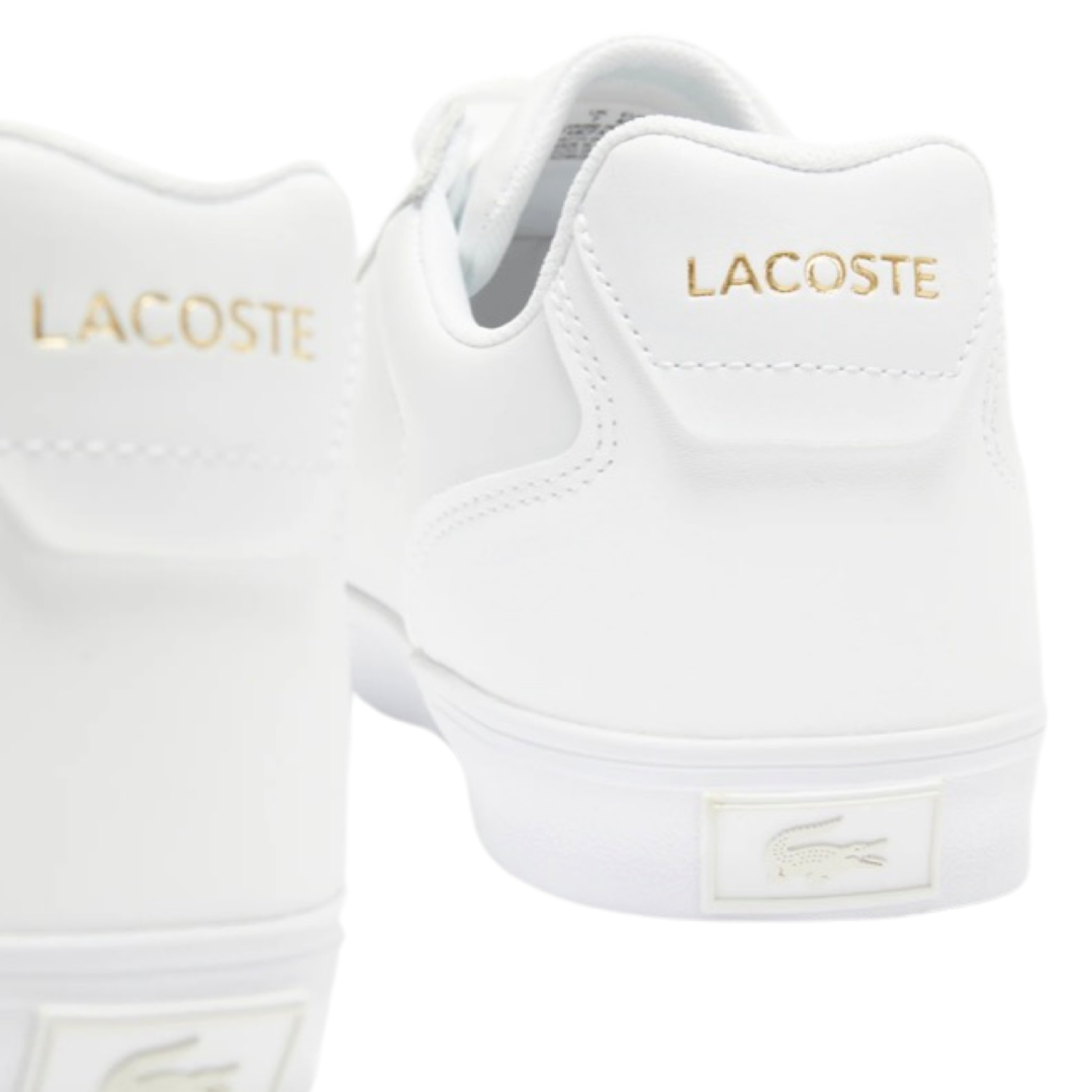 Lacoste Women's Lerond Pro 2223 White Luxe Gold