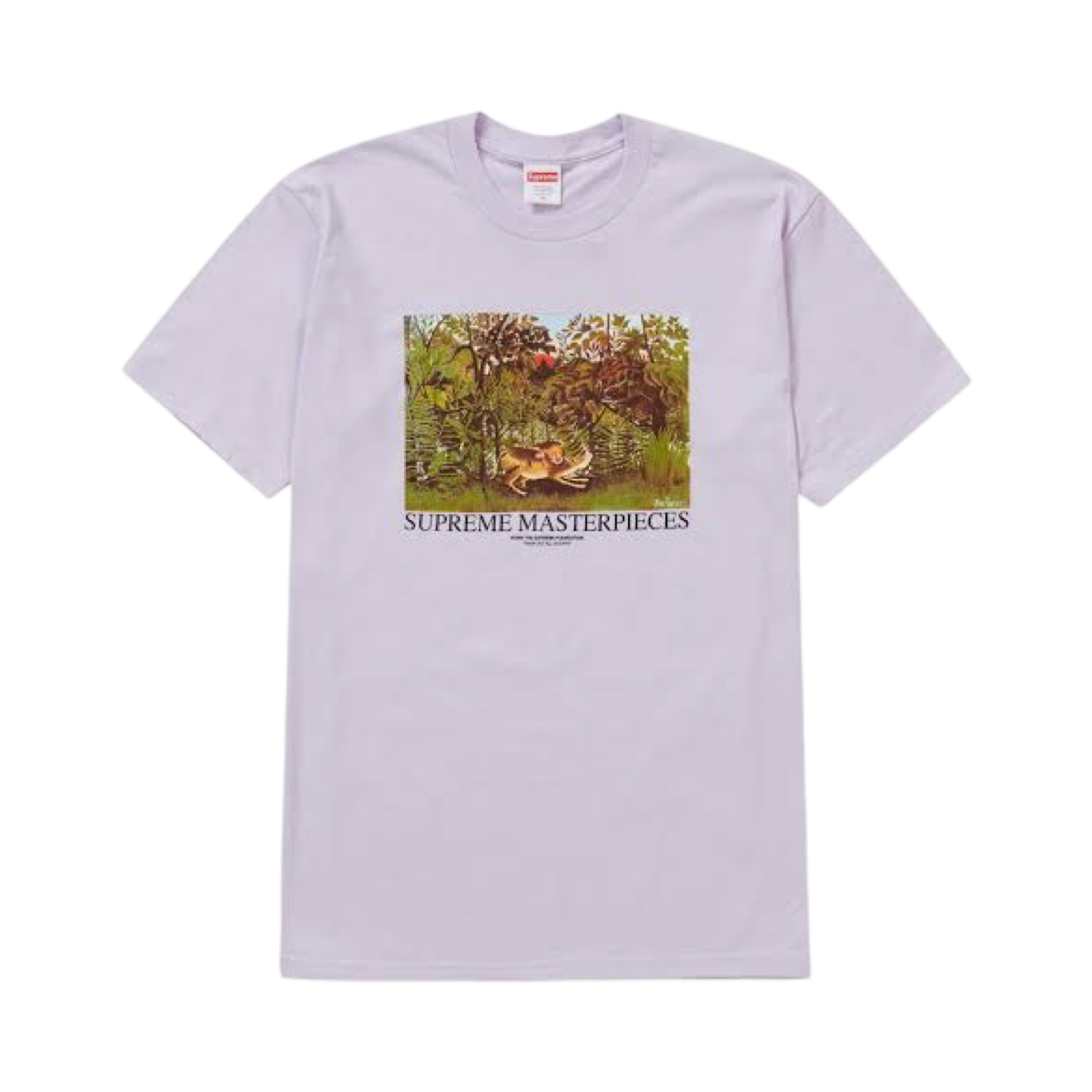 Supreme Masterpieces Tee Light Purple