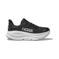 Women's Hoka Bondi 9 D Width Black White