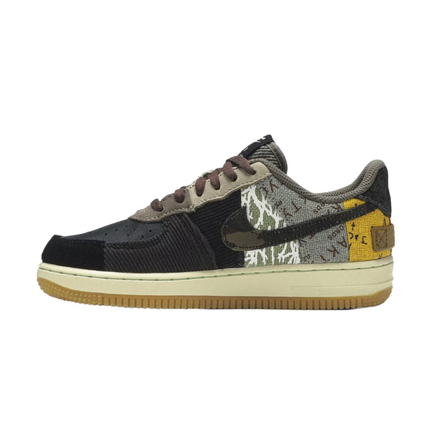Nike Air Force 1 Low (PS) Travis Scott Cactus Jack Multi-Color Muted Bronze Fossil