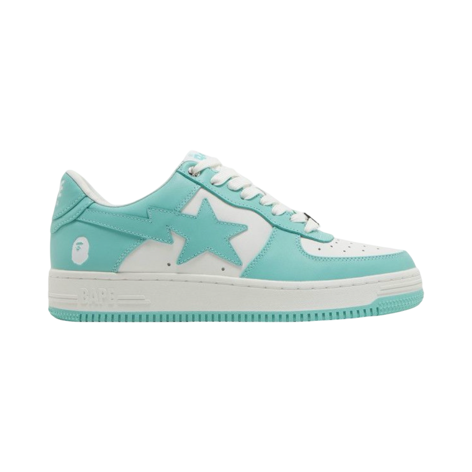 A Bathing Ape Bapesta #4 M1 Teal Green White