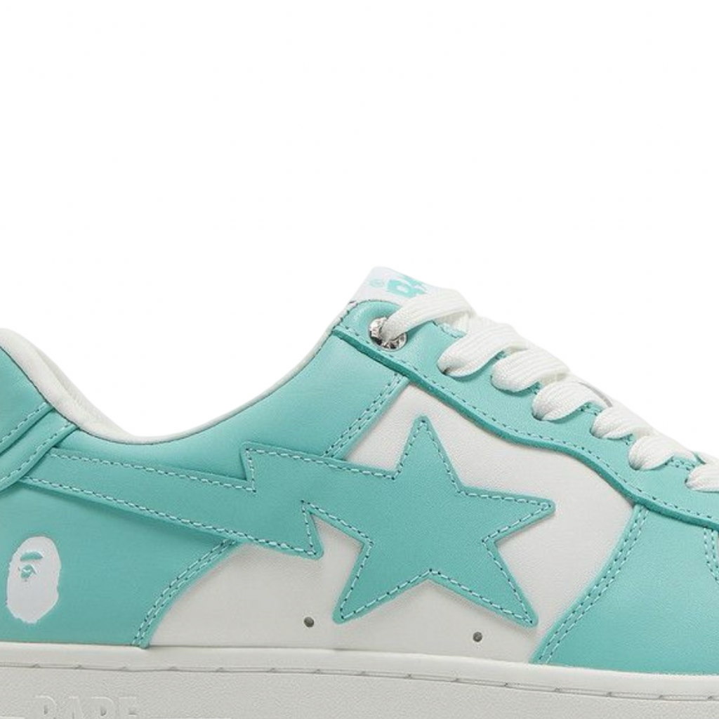 A Bathing Ape Bapesta #4 M1 Teal Green White