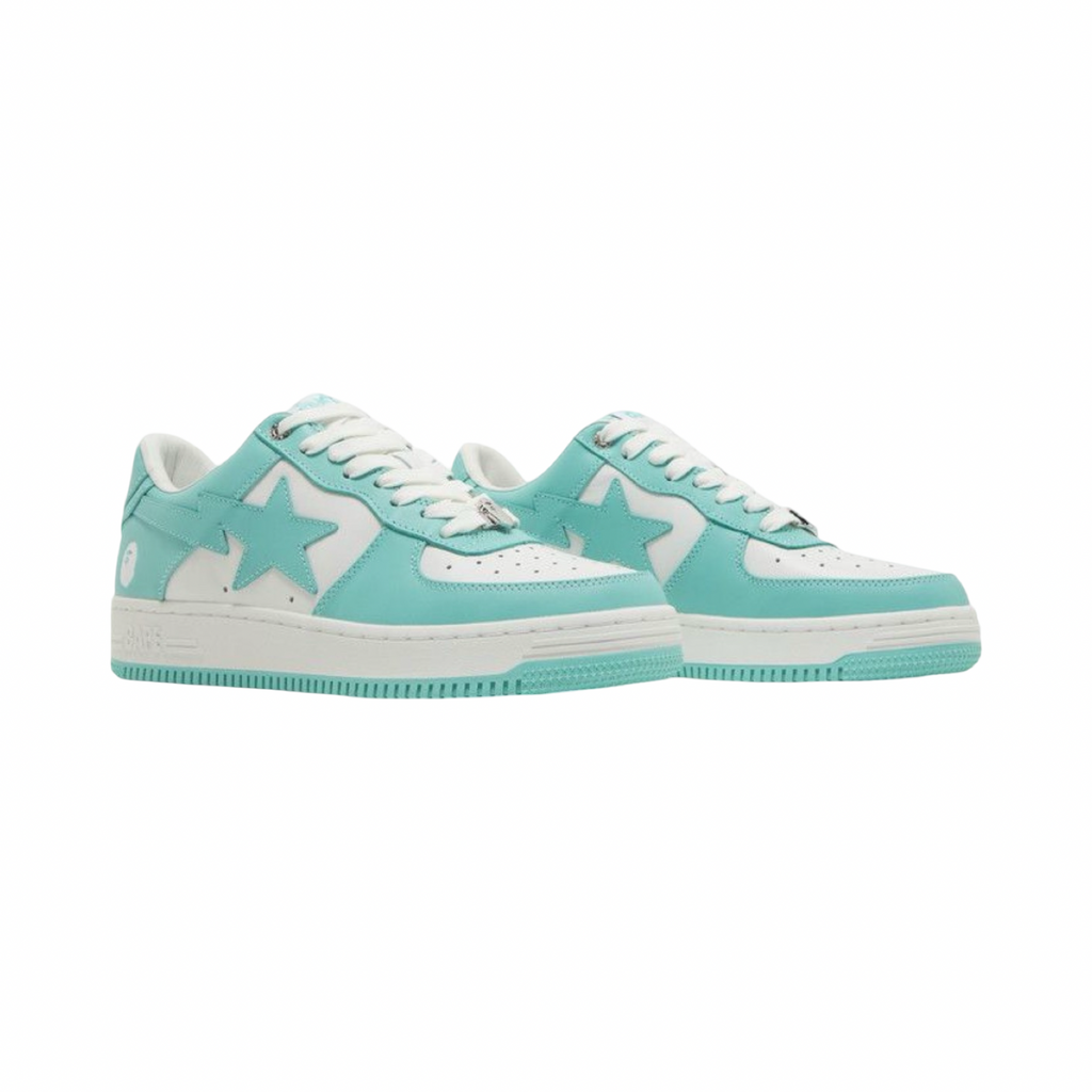 A Bathing Ape Bapesta #4 M1 Teal Green White
