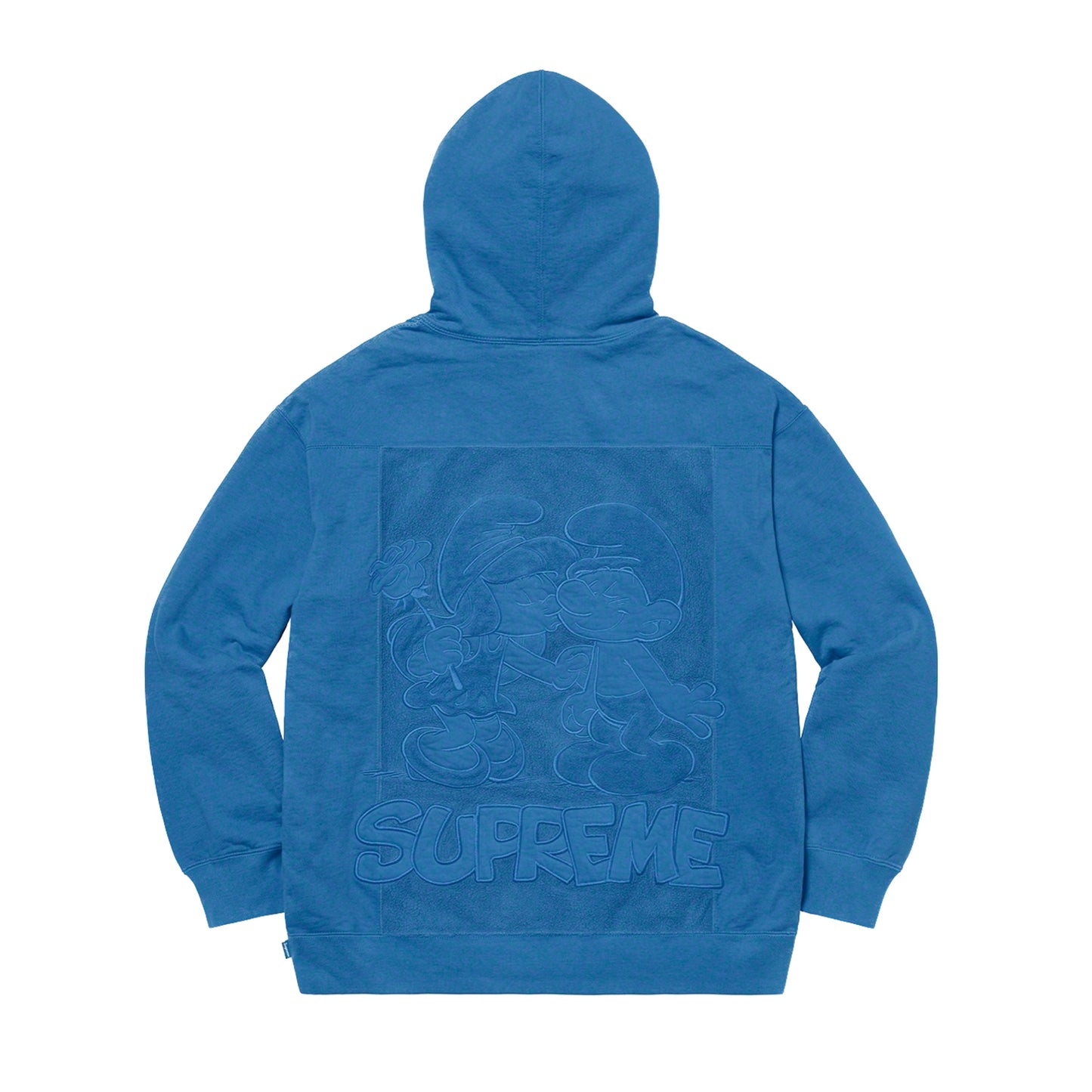 Supreme Smurfs Hooded Sweatshirt Pale Royal