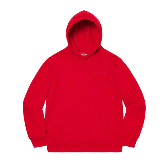 Supreme Smurfs Hoodie Sweatshirt Red